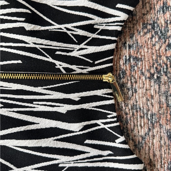 Calvin Klein Strapless Black and White Dress - Picture 3 of 6